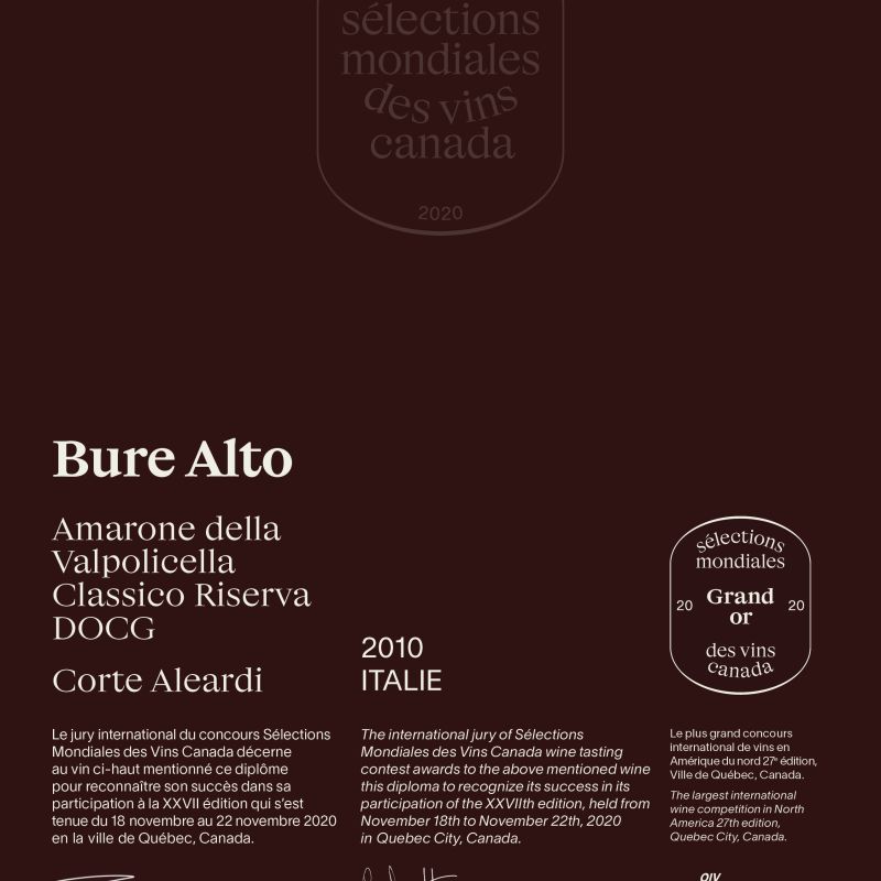 Weinauswahl aus aller Welt - Canada 2020